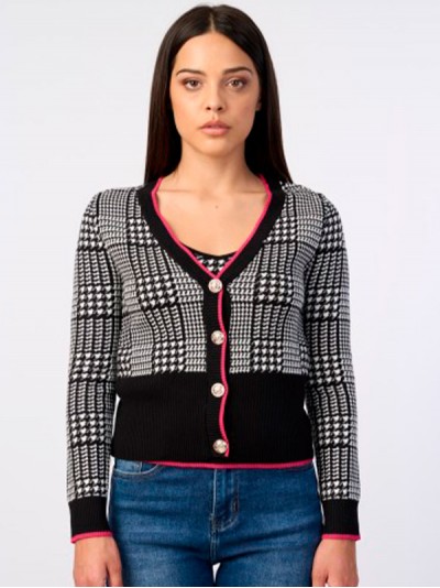 CARDIGAN PATA DE GALLO